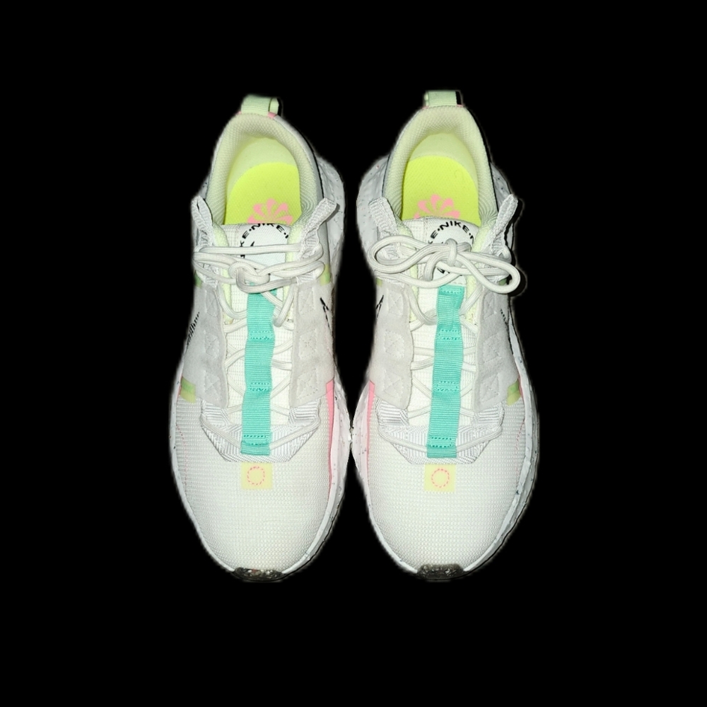 NIKE White Crater Impact Sneakers - Picture 4 of 7
